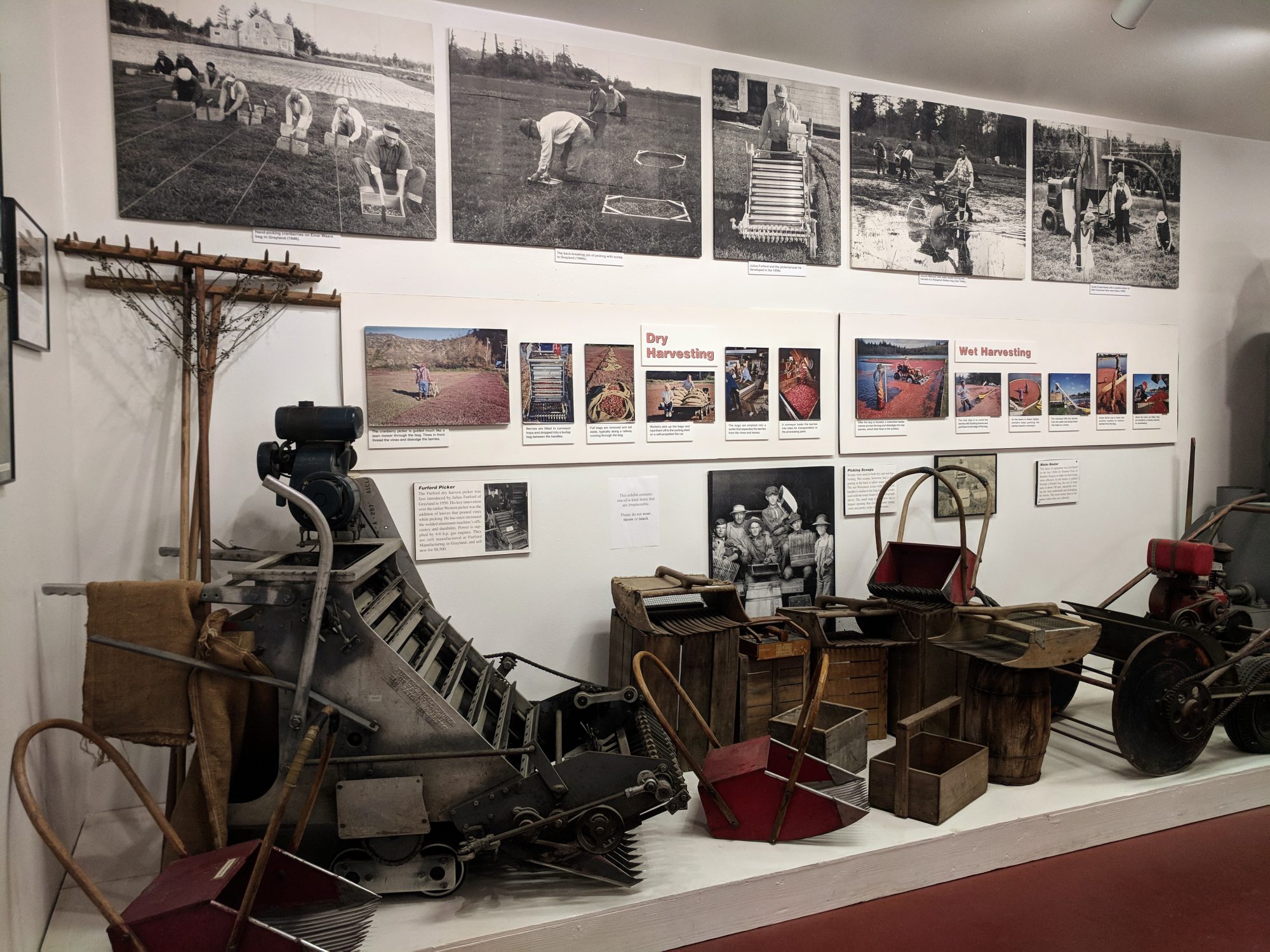 Exhibit at the Columbia Pacific Heritage Museum