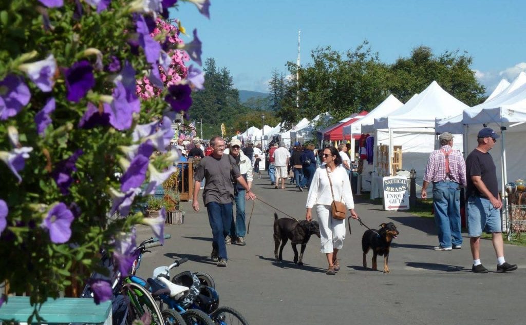 Saturday Market at the Port of Ilwaco