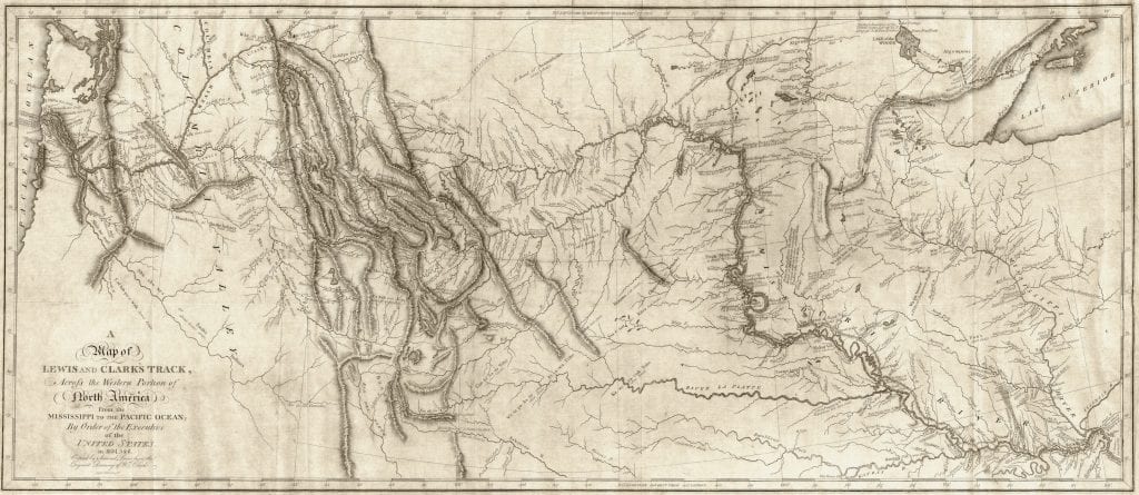 Lewis and Clark Map