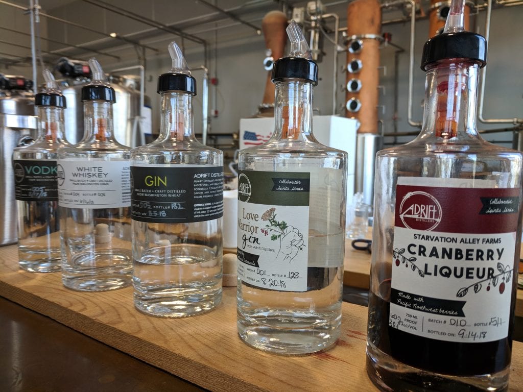 Adrift Distiller Tasting Room