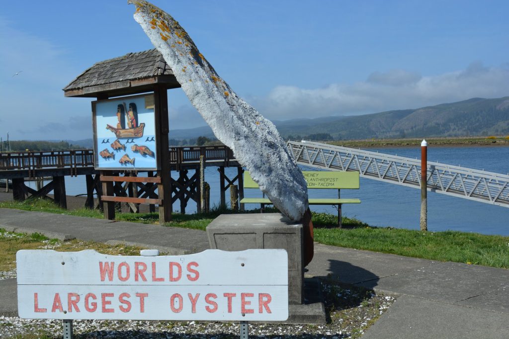 Pacific County Roadside Attraction Oyster