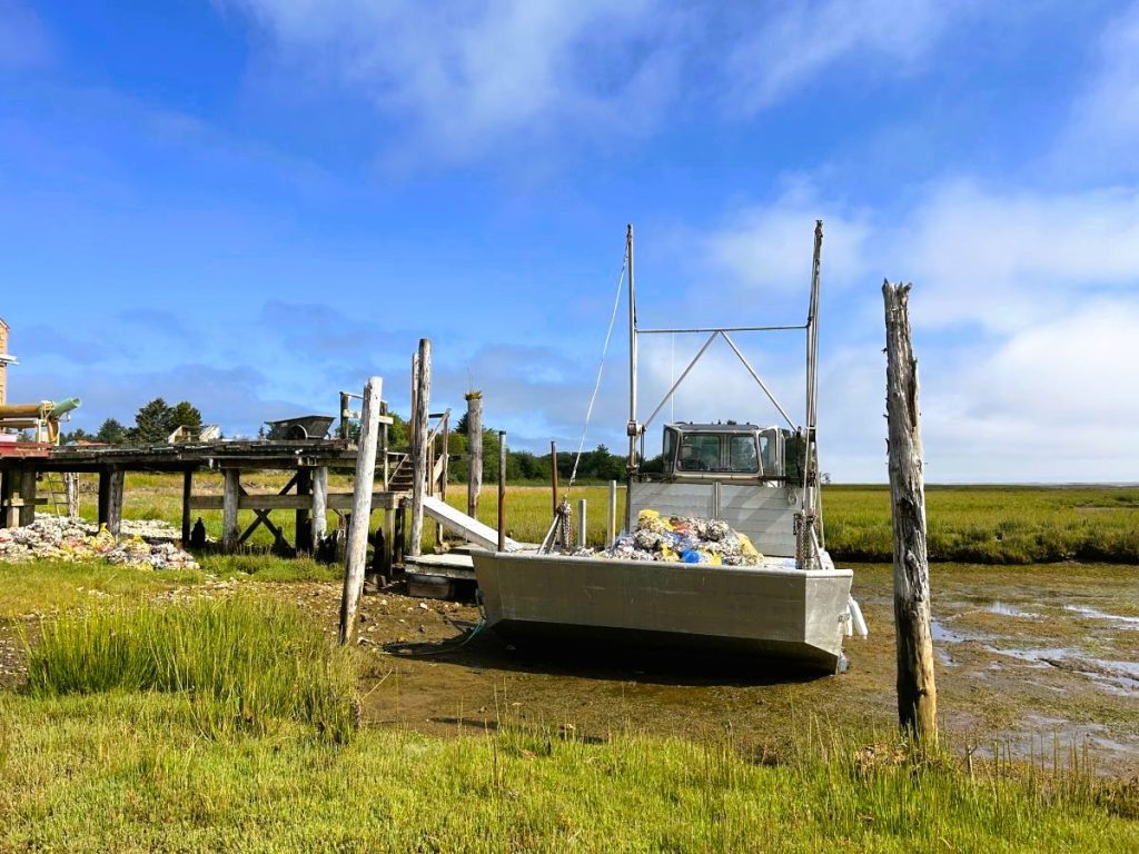 Willapa Bay Oysters Boat