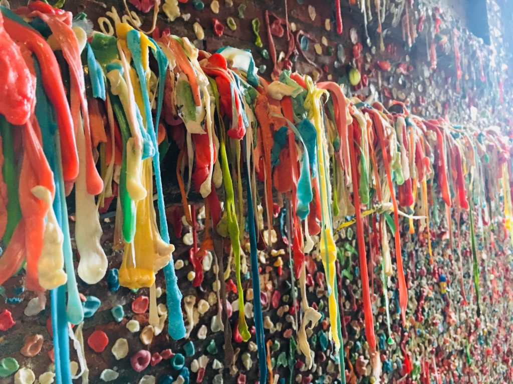 4. Road Trip from Seattle - Gum Wall - credit Danelle Dodds